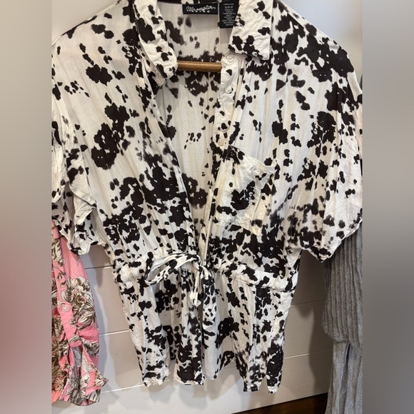 Wrangler Retro Black and White Women's Top - Picture 3 of 3